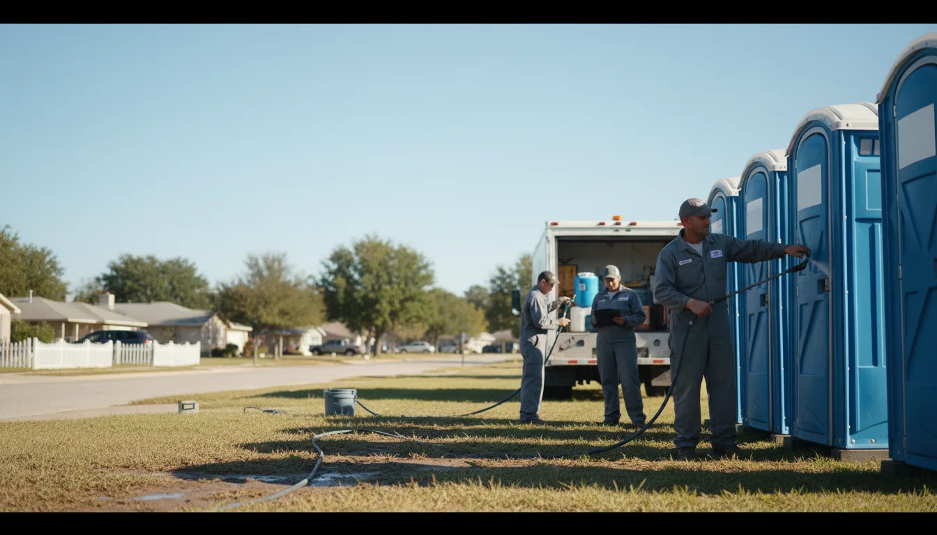 Long-Term Portable Toilet Rental in Disney, OK near me